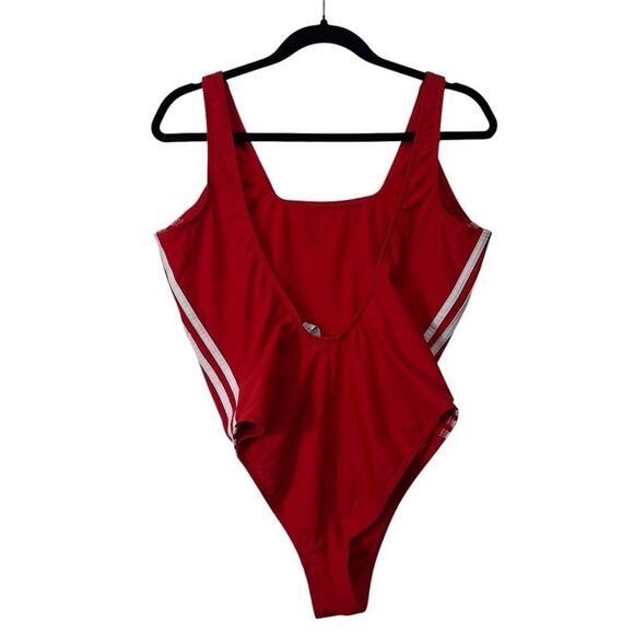 Red Adidas bodysuit size 18 - Picture 8 of 16